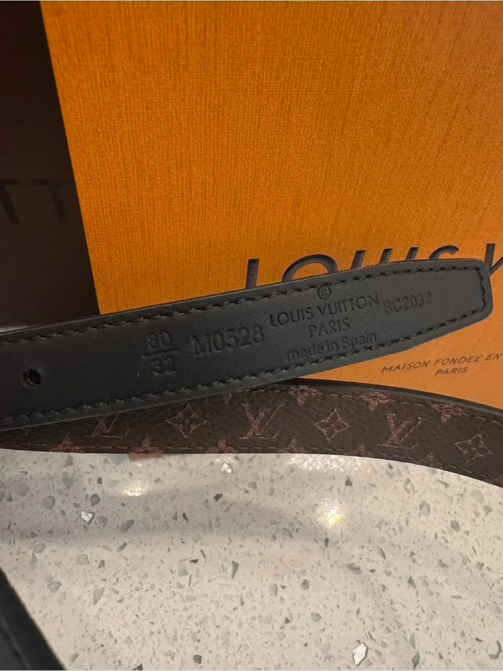 Louis Vuitton Flowerstud Belt